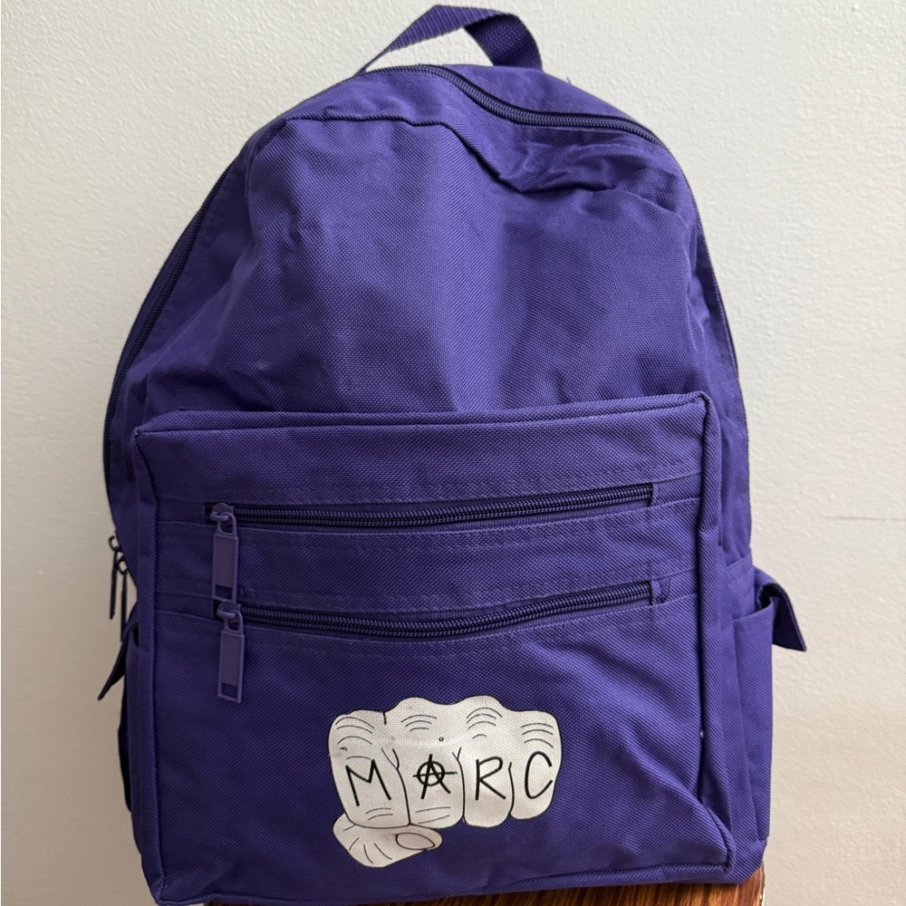 MARC by Marc Jacobs Vintage Purple Canvas Backpack